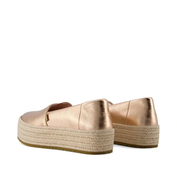Toms Rose Gold Platform Espadrilles. NWT. - Picture 4 of 11